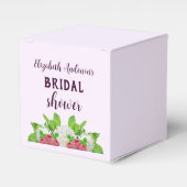 Garden Dahlia Brautparty Geschenkschachtel (Vorderseite)