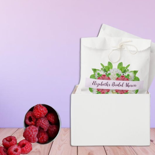 Garden Dahlia Brautparty Geschenktütchen