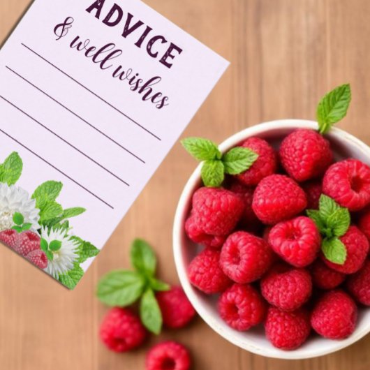 Garden Dahlia Brautparty Hinweiskarte