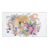 GARDEN DANCE CHOW - KING pillowcase Set 2 Kissenbezug (Rückseite-Links)