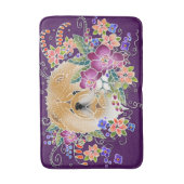 GARDEN DANCE CHOW Lila - Kiste oder Badematte (Vorderseite Vertikal)