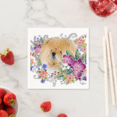 GARDEN DANCE Chow - Papierservietten (Beispiel)
