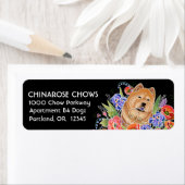 GARDEN DANCE CHOW - Rücksendeadressen-Aufkleber Cu (Insitu)