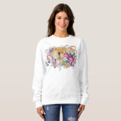 GARDEN DANCE CHOW Sweatshirt - Bestes auf dunkel/w (Vorne ganz)