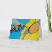 "Garden Dance" Gemälde auf einem Dankeskarte (Vorderseite)