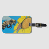 "Garden Dance" Gemälde auf einem Gepäckanhänger (Vorderseite (Horizontal))