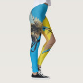"Garden Dance" Gemälde auf einem Leggings (Rechts)
