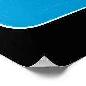 "Garden Dance" Gemälde auf einem Poster (Ecke)