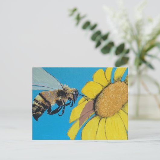 "Garden Dance" Gemälde auf einem Postkarte (Stehend Vorderseite)