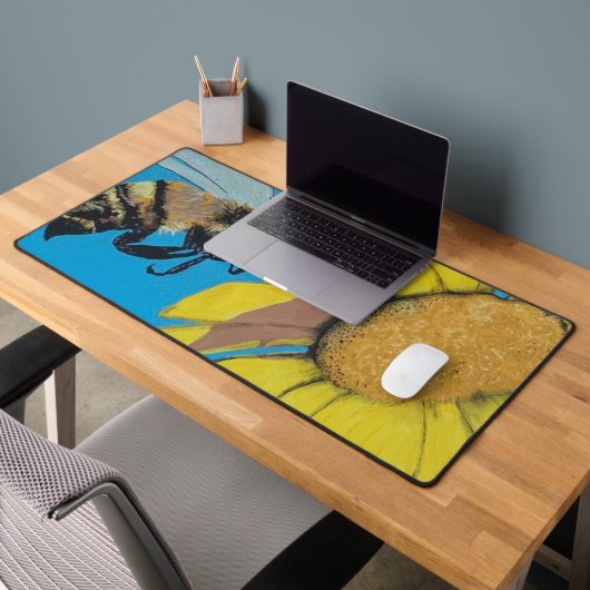 "Garden Dance" Gemälde auf einem Schreibtischunterlage (Büro 2)