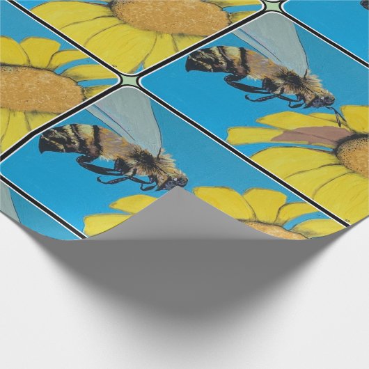 "Garden Dance" Gemälde Geschenkpapier (Ecke)