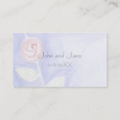 Garden Danke Business Card Visitenkarte (Rückseite)