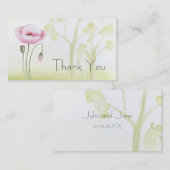 Garden Danke Business Card Visitenkarte (Vorne/Hinten)