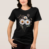 Garden Delight Bouquet of Daisies Tshirt (Vorderseite)