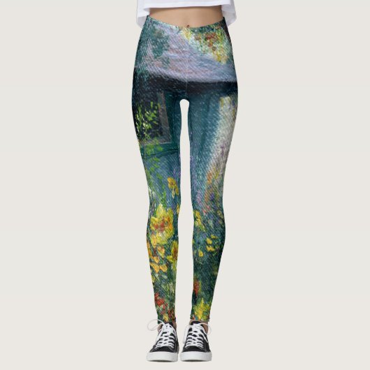 "Garden Delights" Leggings (Vorderseite)