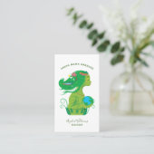 Garden Designer Business Card Visitenkarte (Stehend Vorderseite)