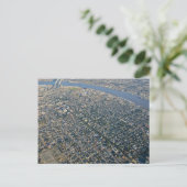 Garden District Aerial Postkarte (Stehend Vorderseite)