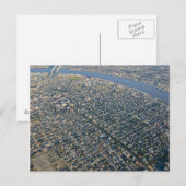 Garden District Aerial Postkarte (Vorne/Hinten)