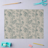 Garden Dream Elegant Botanical Silhouette - beige Seidenpapier (Basteln)