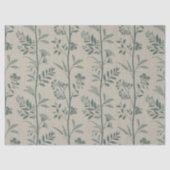 Garden Dream Elegant Botanical Silhouette - beige Seidenpapier (Vorderseite)