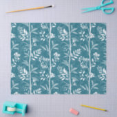 Garden Dream Elegant Botanicals - turquoise Seidenpapier (Basteln)