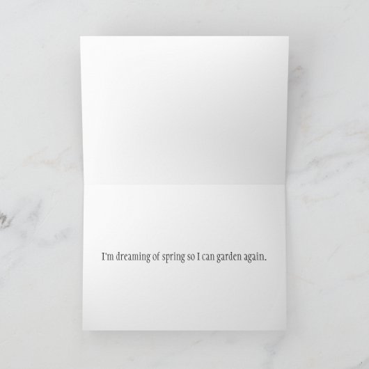 Garden Duck Karte (Innenseite)