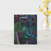 Garden Duck Karte (Gelbe Blume)