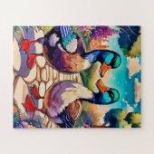 Garden Ducks Puzzle (Horizontal)