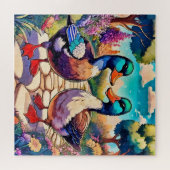 Garden Ducks Puzzle (Horizontal)