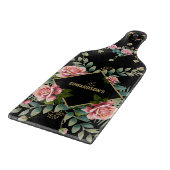 Garden Elegante: Botanisches Schneiden Schneidebrett (Ecke)