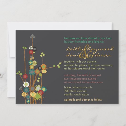 Garden Exquisite Einladung (Vorderseite)