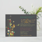 Garden Exquisite Einladung (Stehend Vorderseite)