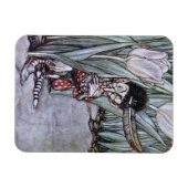 Garden Fairy Magnet (Horizontal)
