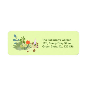 Garden Fairy mit Tierfreunden Geburtstagsparty
