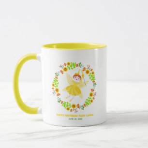 Garden Fairy mit Tierfreunden Geburtstagsparty Tasse