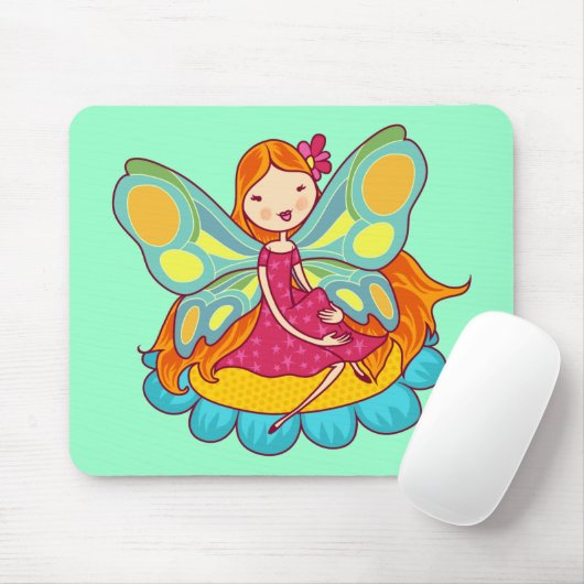 Garden Fairy Mousepad (Mit Mouse)