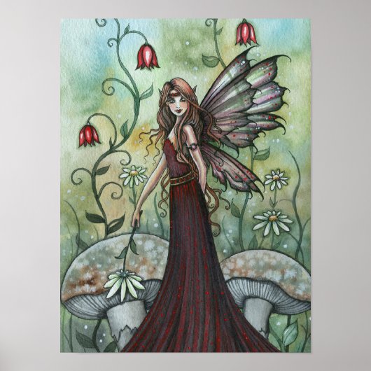 Garden Fairy Poster Print by Molly Harrison (Vorne)
