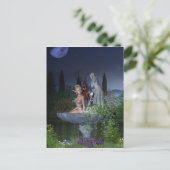 Garden Fairy Postkarte (Stehend Vorderseite)