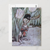 Garden Fairy Postkarte (Vorne/Hinten)