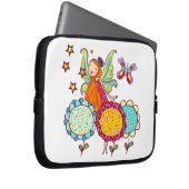 Garden Fairy With Flowers Laptopschutzhülle (Vorne Rechts)