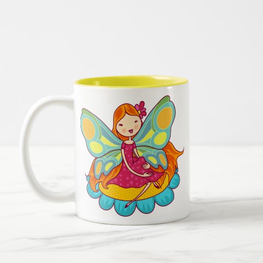 Garden Fairy Zweifarbige Tasse (Links)
