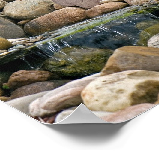 Garden Falls Poster (Ecke)