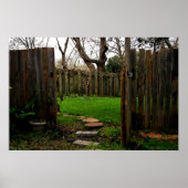 Garden Fence Poster (Vorne)