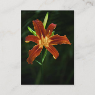 Garden Flame Mini Print Visitenkarte