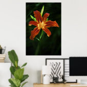 Garden Flame Print Poster (Heimbüro)
