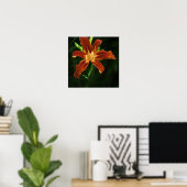 Garden Flame Print Poster (Heimbüro)