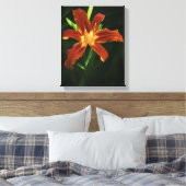 Garden Flame Wrapped Canvas Leinwanddruck (Insitu (Schlafzimmer))