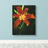 Garden Flame Wrapped Canvas Leinwanddruck (Insitu (Holzboden))