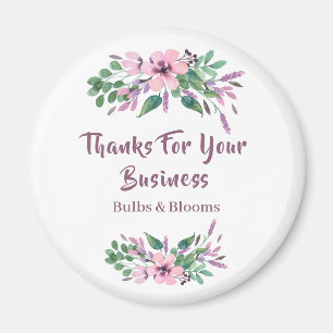 Garden Floral Bouquet "Danke. Magnet