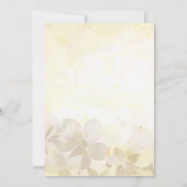 Garden Floral Coups Polterabend Einladung (Rückseite)